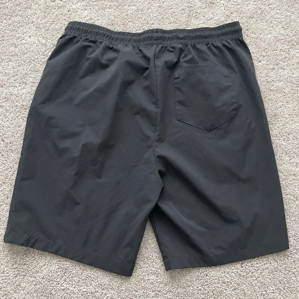 Nomad Ripstop Hiking Shorts Men Large Gray Zipper Pockets